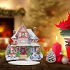 Diamond Painting Christmas Snow Room Tabletop Ornament for Office Decor
