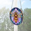 Suncatcher Bee Diamond Painting Hanging Pendants for Kid Adults DIY Craft