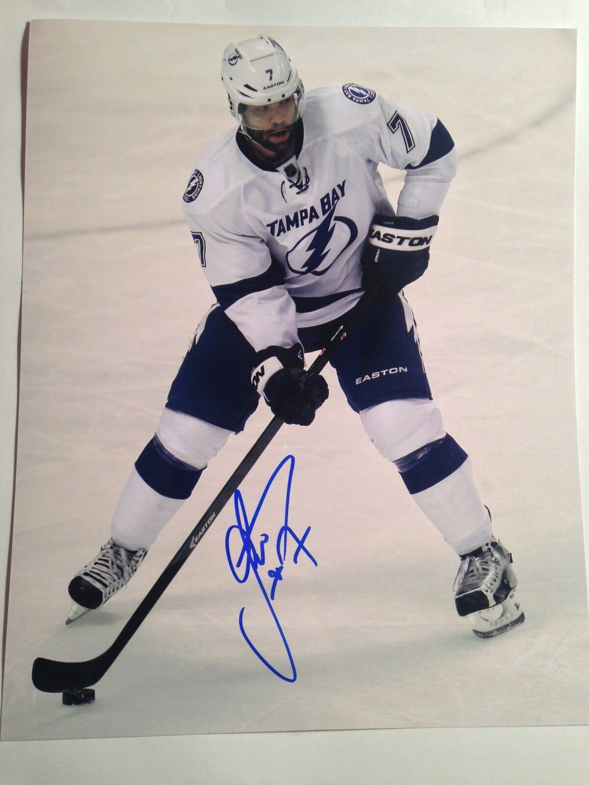 RADKO GUDAS Tampa Bay Lightning AUTOGRAPH Photo Poster painting signed GLOSSY 8x10