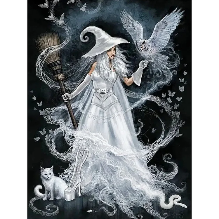 Witches - 11CT Stamped Cross Stitch(50*65cm)