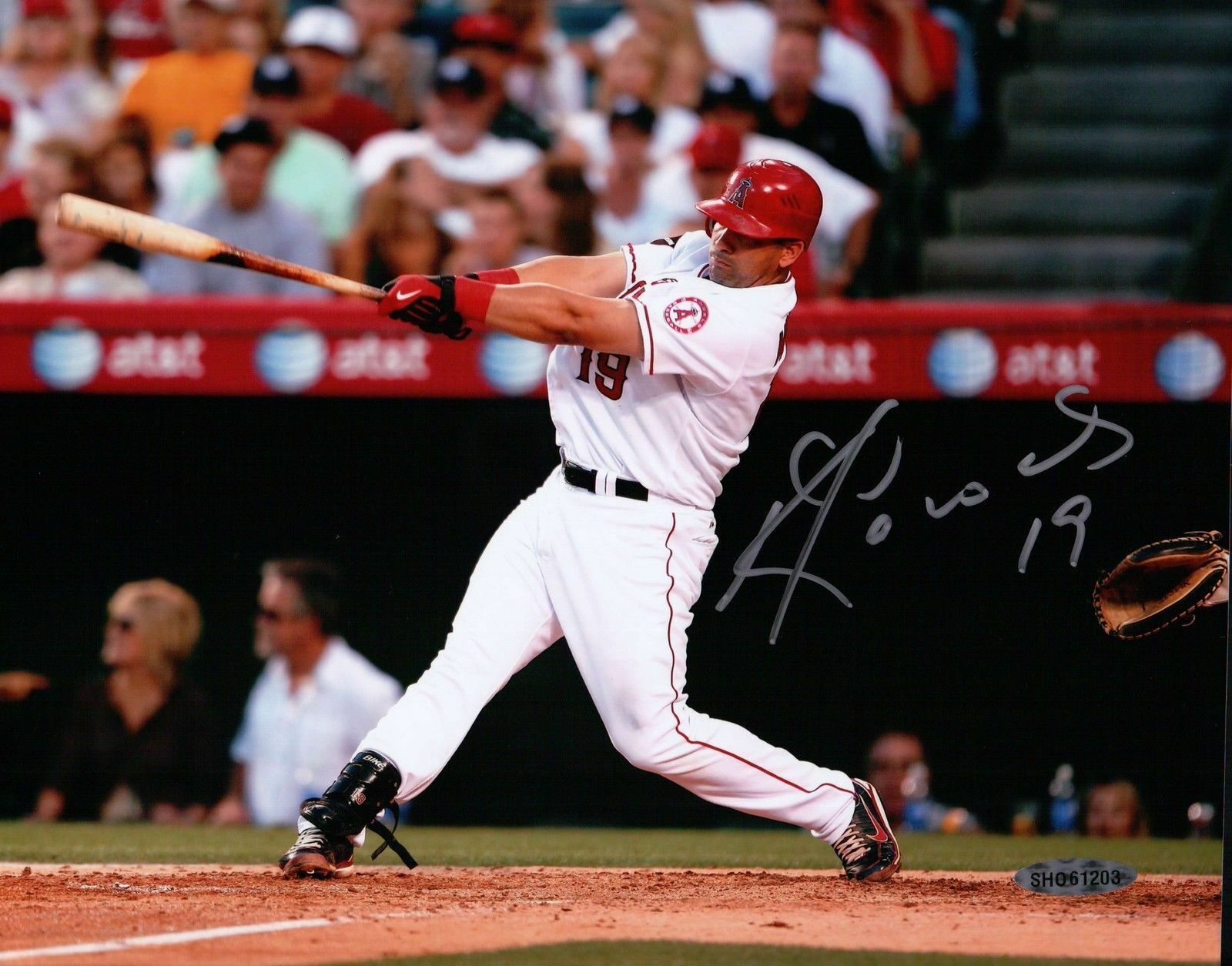 Kendrys Morales Signed 8X10 Photo Poster painting Autograph Angels Full Swing UDA Upper Deck