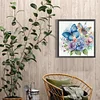 Diamond Painting-DIY Crystal Rhinestone Flower Butterfly(40x40cm)