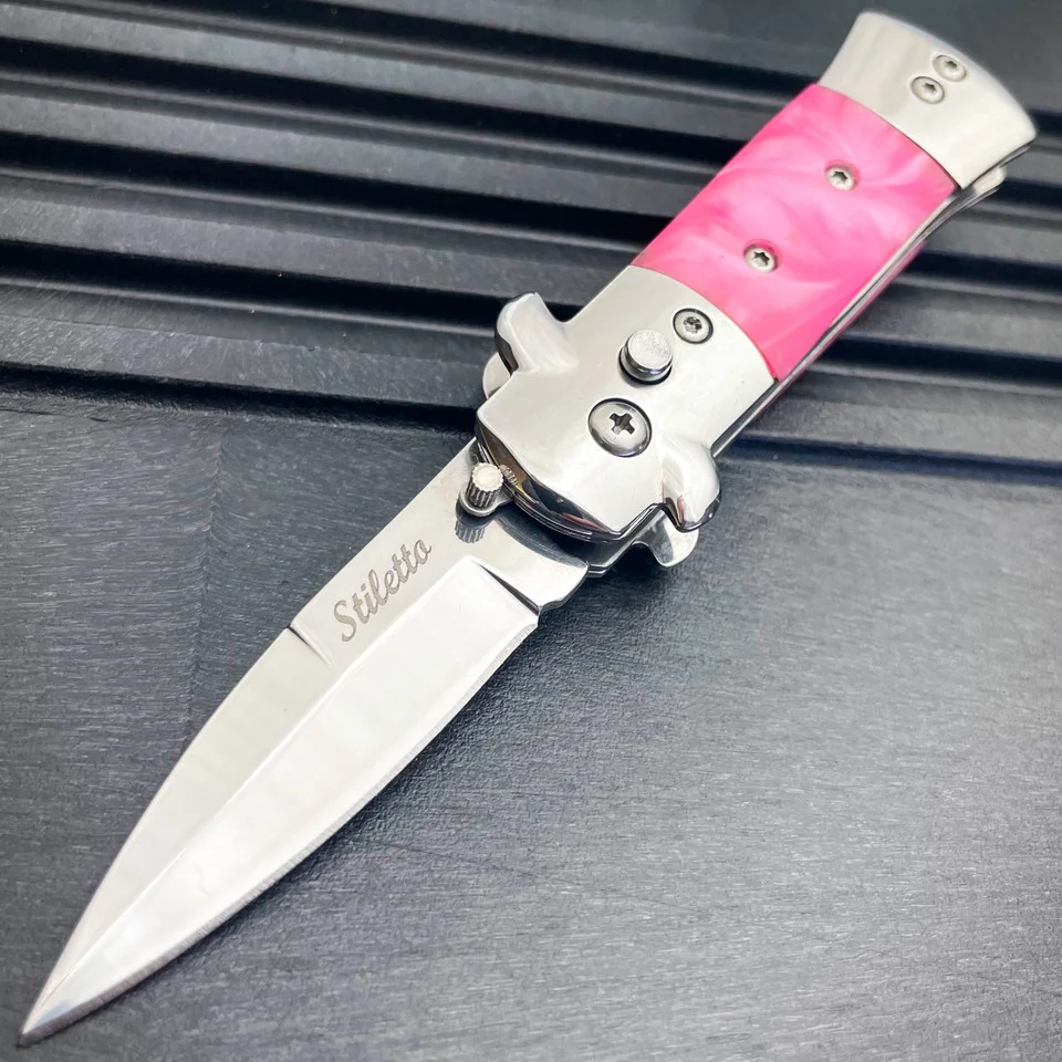 Mini Stiletto Switch Blade Automatic Knife