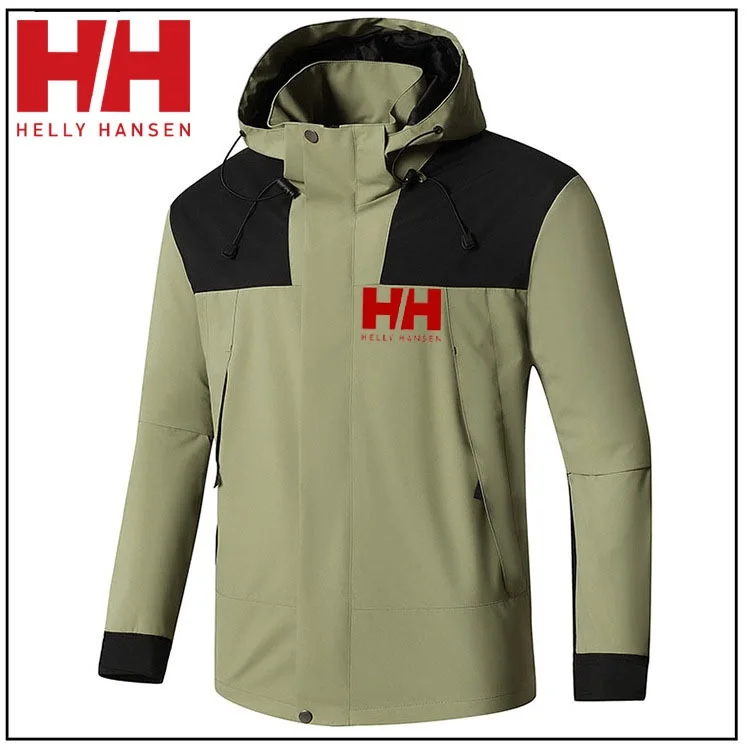 Męska wodoodporna amerykańska kurtka outdoorowa HELLY-HANSEN