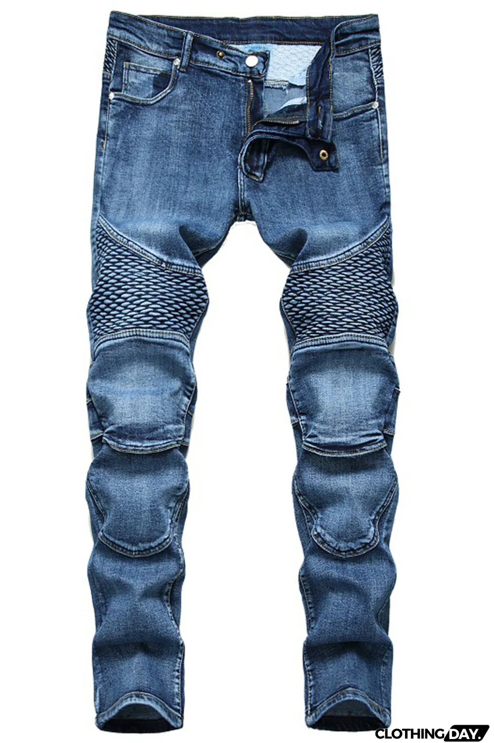 The cowboy blue Street Patchwork Make Old Fold Bottoms