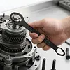 260mm Self-Tightening Adjustable Wrench 8mm To 22mm Multi-function Double-End Wrench 8mm Thick for Automotive Mechanical Industrial Maintenance