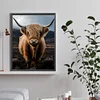 Diamond Painting-DIY Full Round Drill Highland Calf