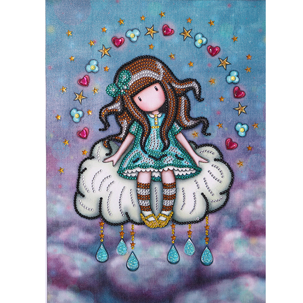 

30*40CM - Special Shaped Diamond Painting - Goliath Doll, 501 Original