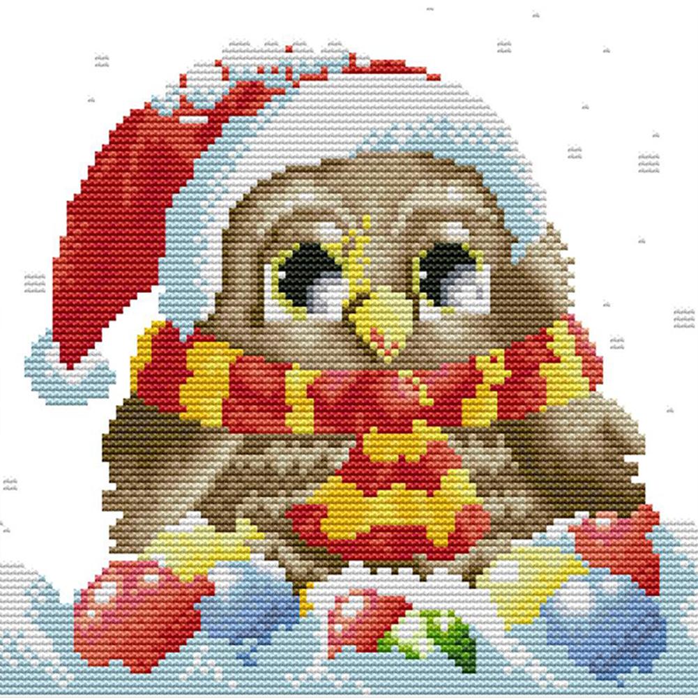 

Animal - 14CT Stamped Cross Stitch - 25*22cm, 501 Original