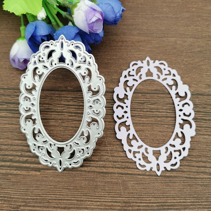 Frame Lace Metal Cutting Dies Stencils For DIY Scrapbooking Decorative Embossing Handcraft Die Cutting Template