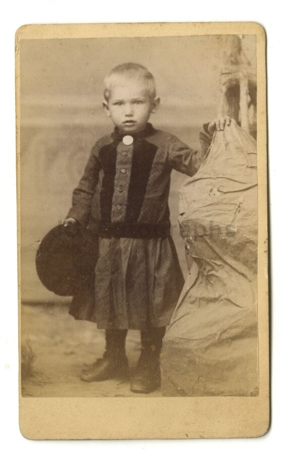 19th Century Children - Original 19th Century Carte-de-visite Photo Poster paintinggraph