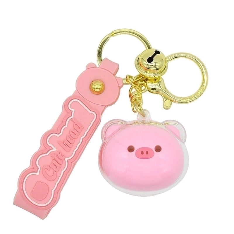Cute Animal Arylic Women’s Bag Pendant Keychain