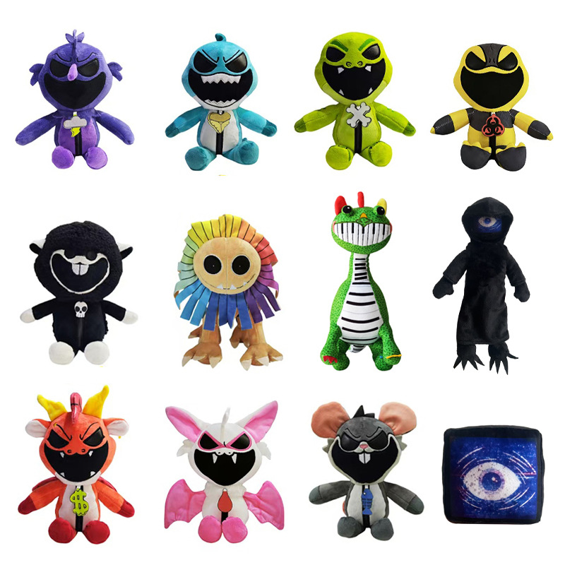 Official Nightmare Critters Plush | yarnaby plush | pianosaurus poppy ...