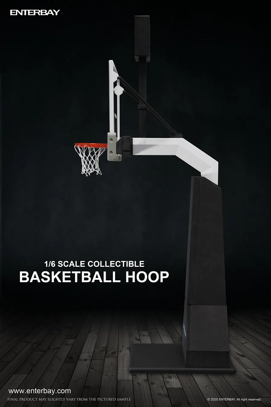 PRE-ORDER Enterbay NBA Basketball Hoop 1/9 (OR-1004) & 1/6 (OR