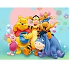 (Multi-Style) Disney Winnie the Pooh - 11CT Stamped Cross Stitch(Multi-Size)