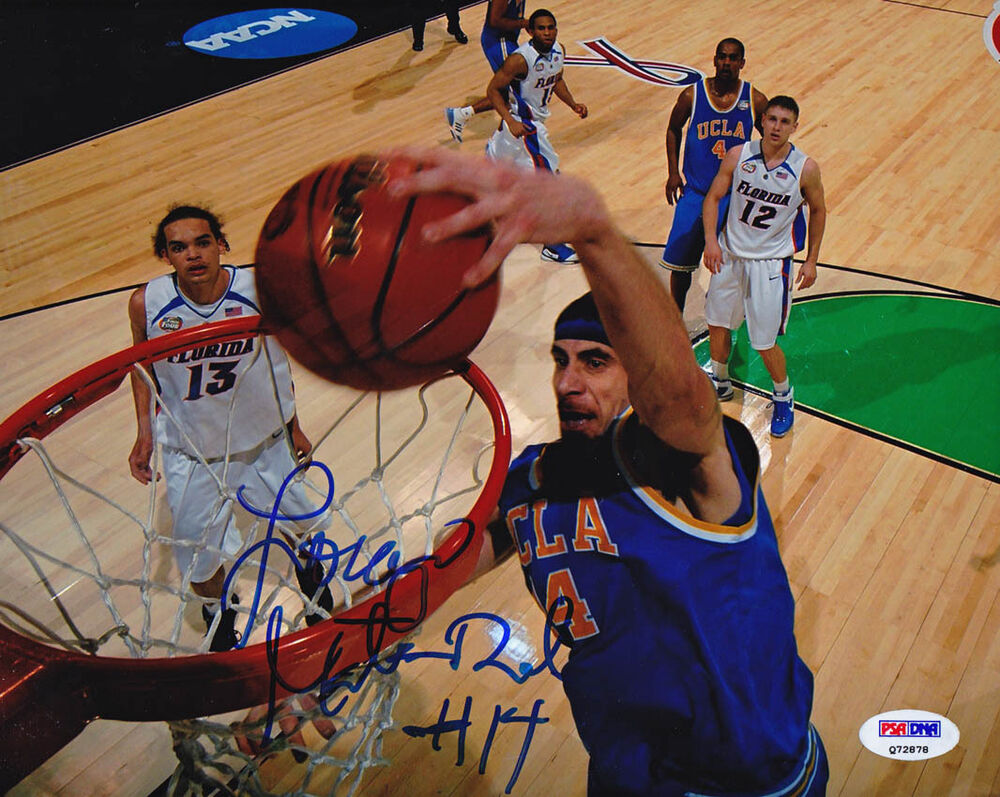 Lorenzo Mata Real SIGNED 8x10 Photo Poster painting UCLA RARE PSA/DNA AUTOGRAPHED