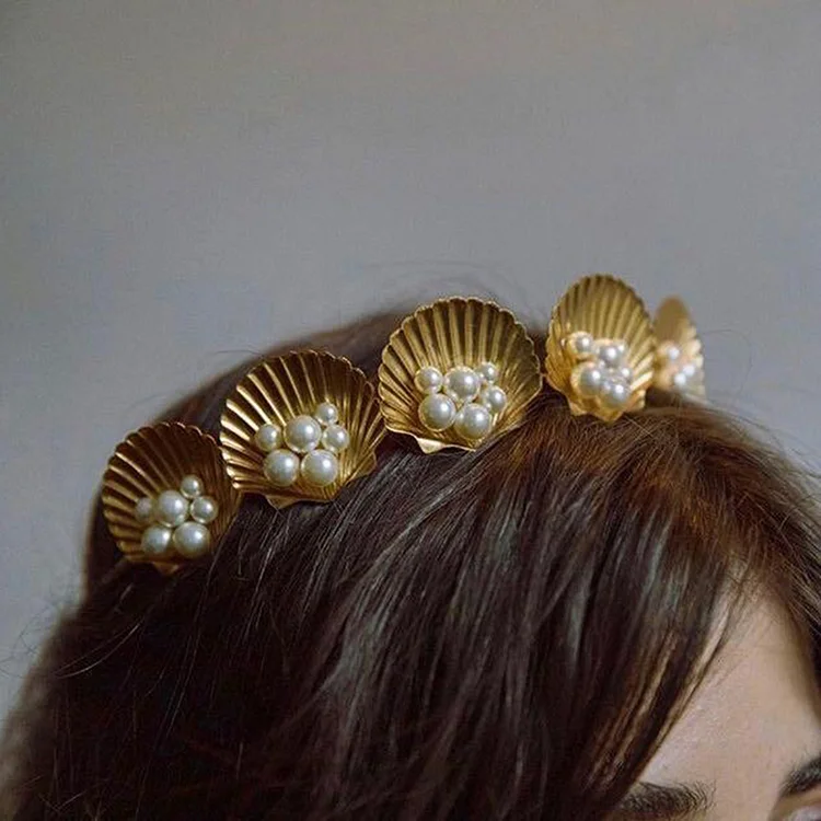 Alloy Shell Hair Accessories