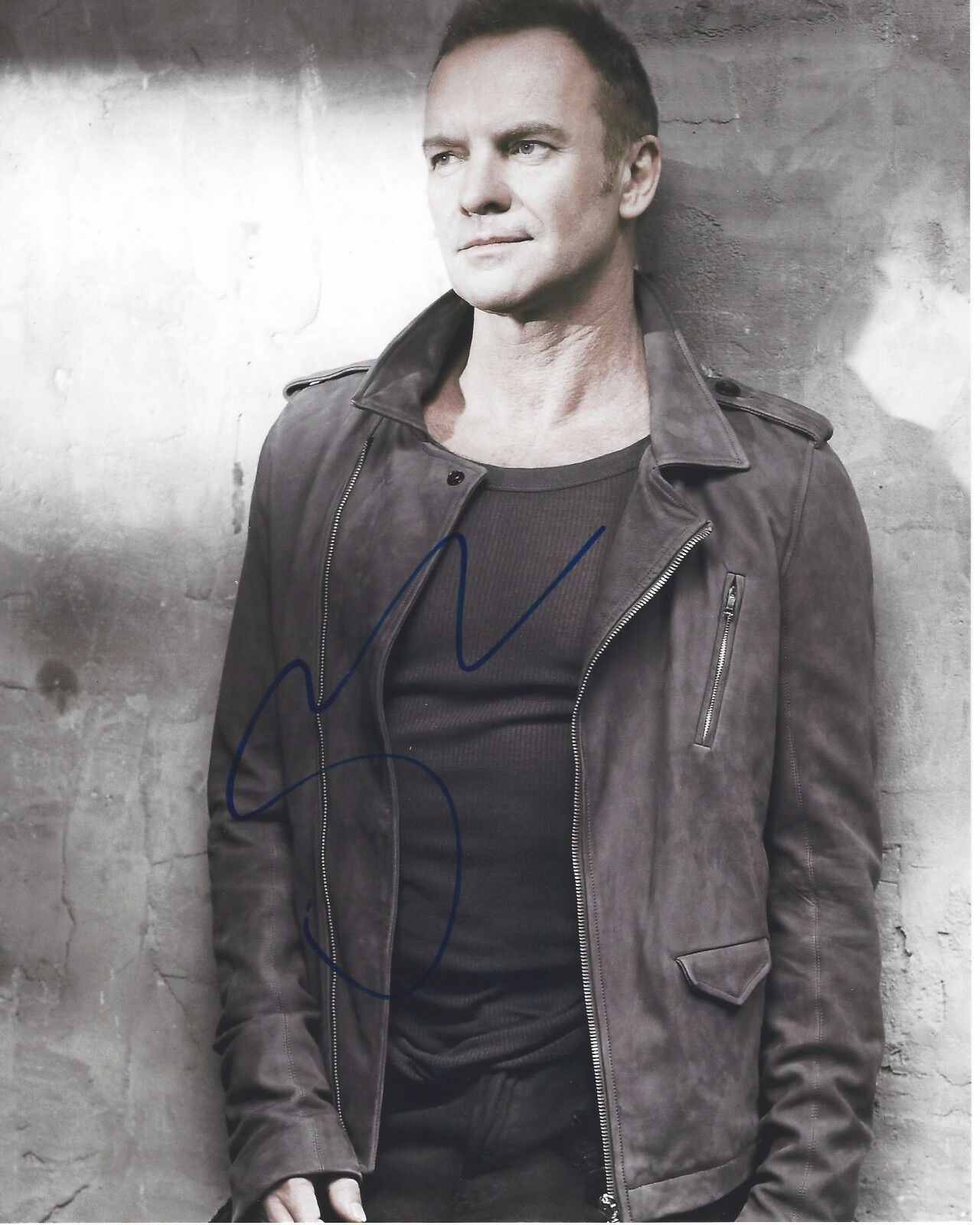 STING THE POLICE SINGER SIGNED AUTOGRAPHED AUTHENTIC 8x10 Photo Poster painting w/COA LEGEND