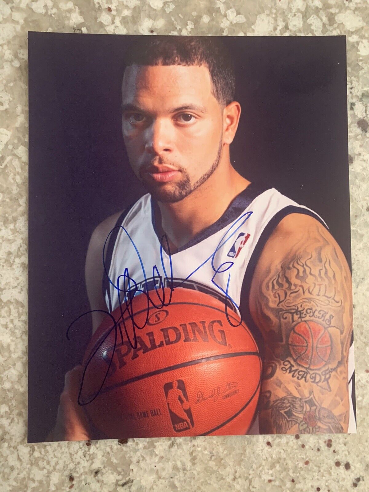 Deron Williams signed 8X10 Photo Poster painting Utah Jazz