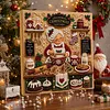 (20x20cm)Xmas Kitchen DIY Pearl Painting Art With Inner Wooden Framed Kit