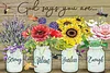 (40*50cm)Sunflower Letters - Full Round Drill Diamond Painting