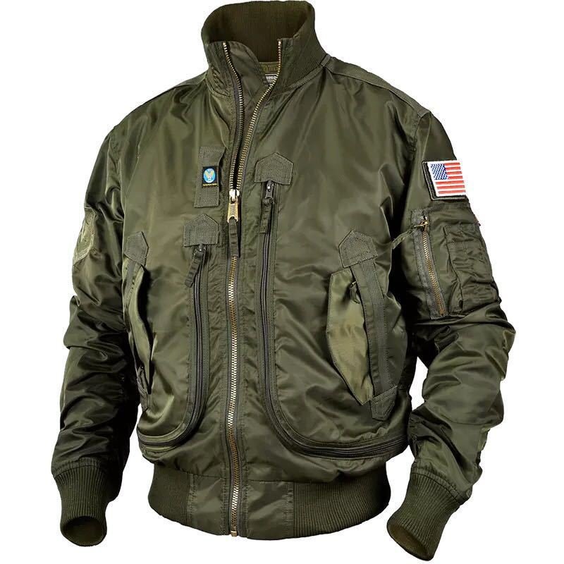 Air Force Pilot Tactical Short Sleeve Stand Collar Jacket-Compassnice®