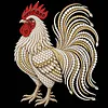 Rooster-Diamond Painting Pearl Art Kit(30X30cm)
