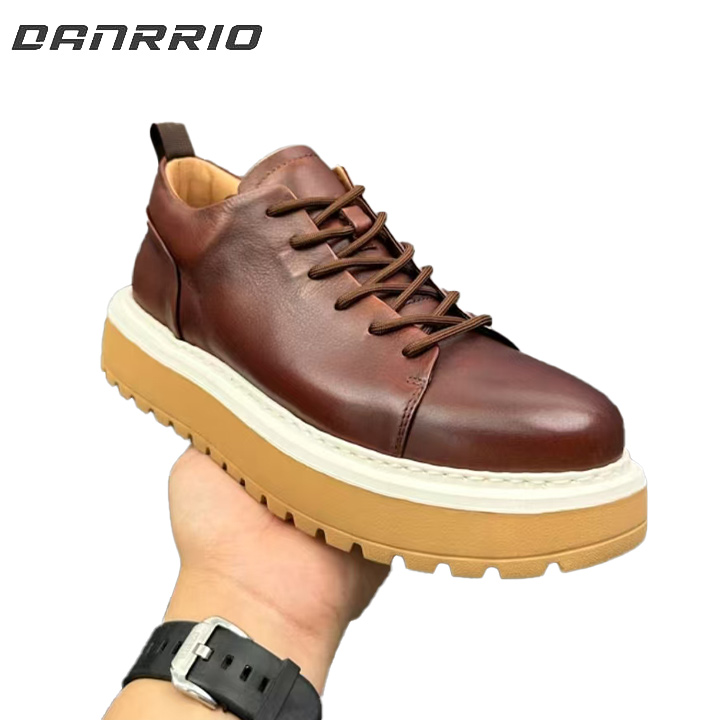 DANRRIO Handmade Retro British Casual Trendy Advanced Movement Skate Shoes DANRRIO.COM DANRRIO
