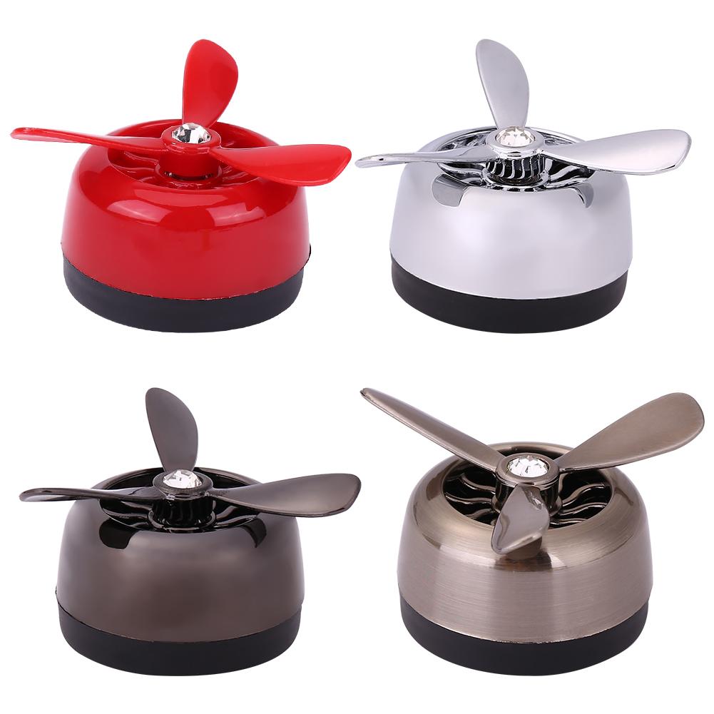 

Car Air Freshener Propeller Shape Auto Outlet Solid Perfume Clip Diffuser, Red, 501 Original