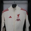 25/26 Liverpool White Windbreaker (with Inner Lining)