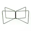 Camping Foldable Metal Stand Stainless Steel Stand for Outdoor Picnic (Green)