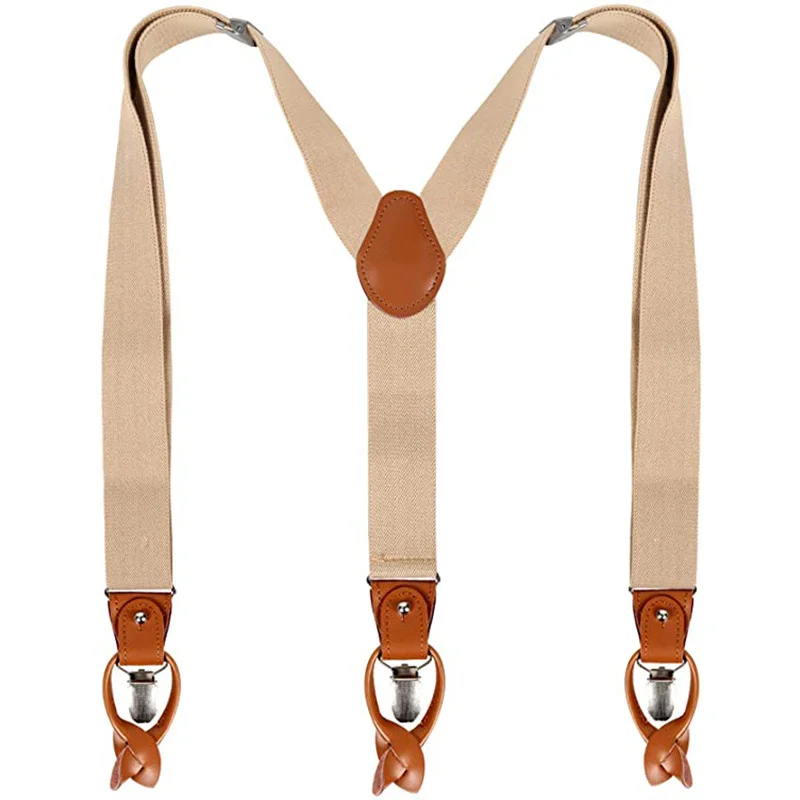 Retro Adjustable Stretch Suspenders-inspireuse