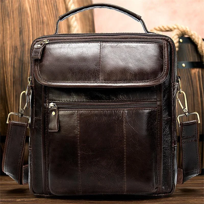 Casual Retro Leather Shoulder Bag Fashion Handbag