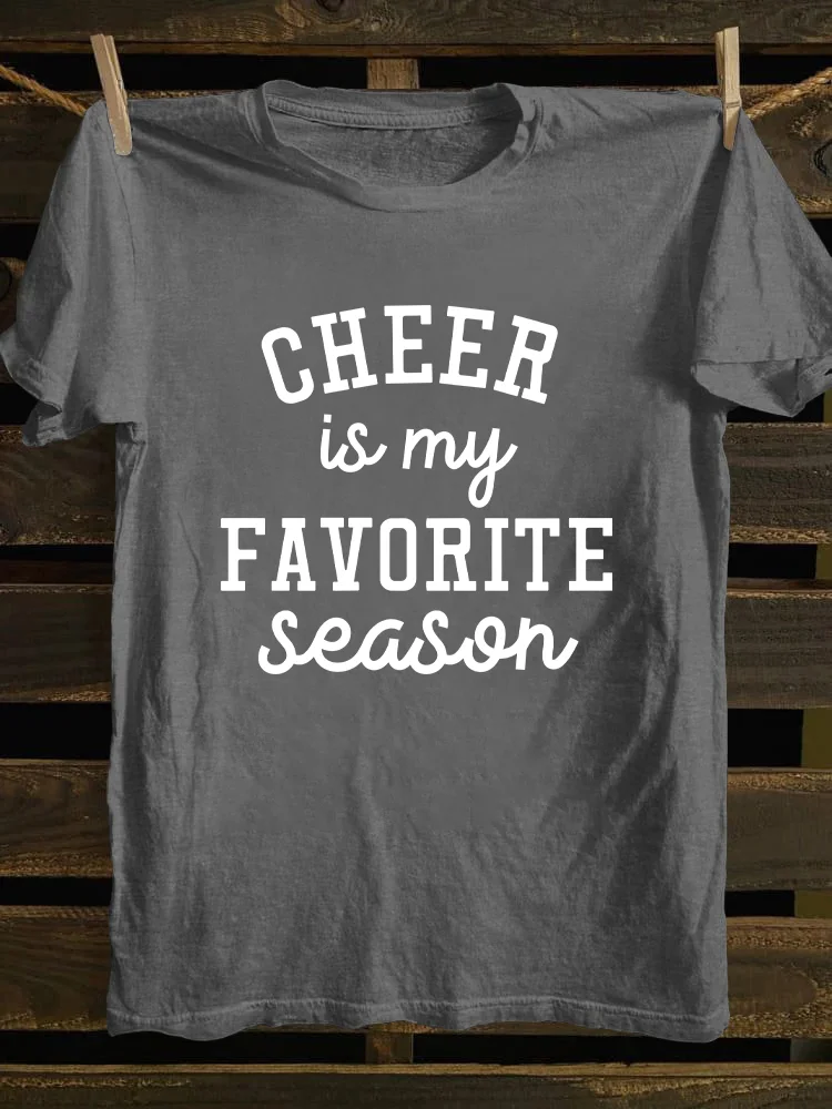 Cheer Is My Favorite Season T-shirt
