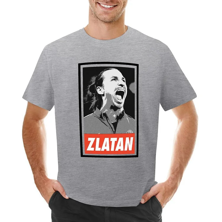 Zlatan Ibrahimovic Inspired Men's Soccer Culture Tee