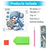 Snowman - Crystal Rhinestone Diamond Painting