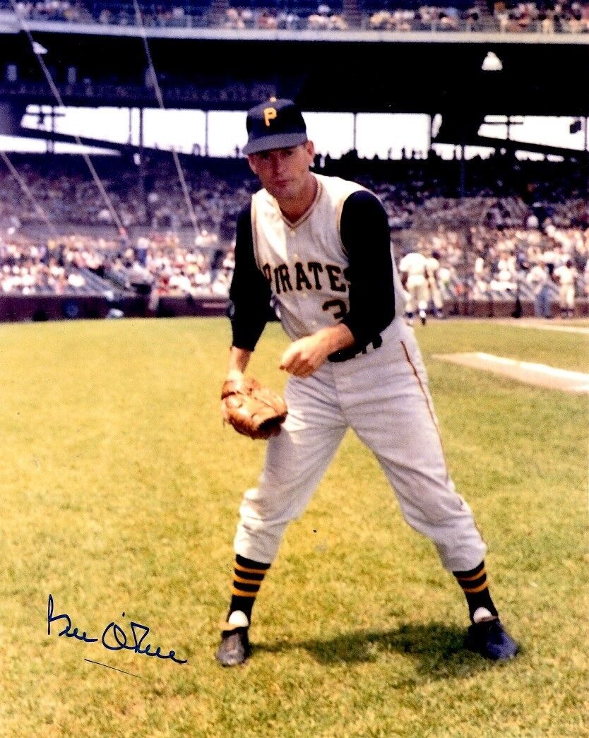 Autographed BILLY O'DELL Pittsburgh Pirates 8x10 Photo Poster painting w/ COA