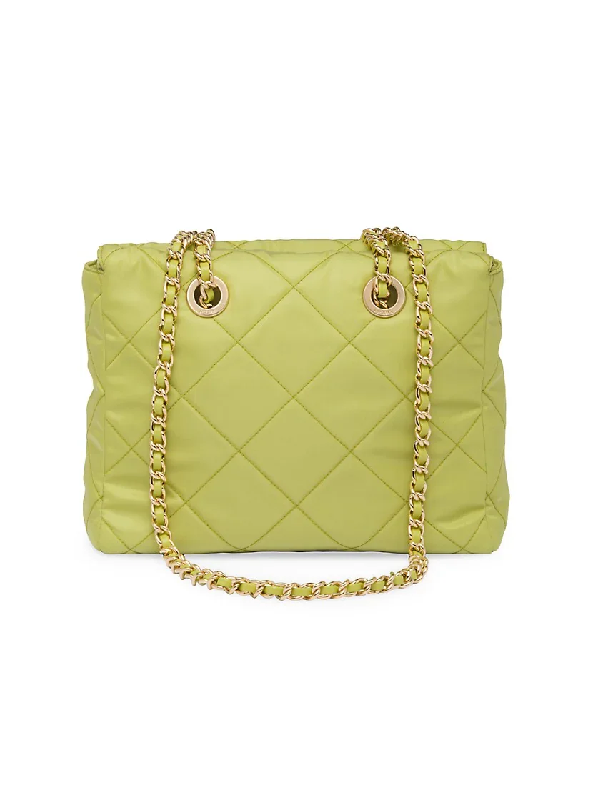 Prada Re-Nylon Tote Bag yellow