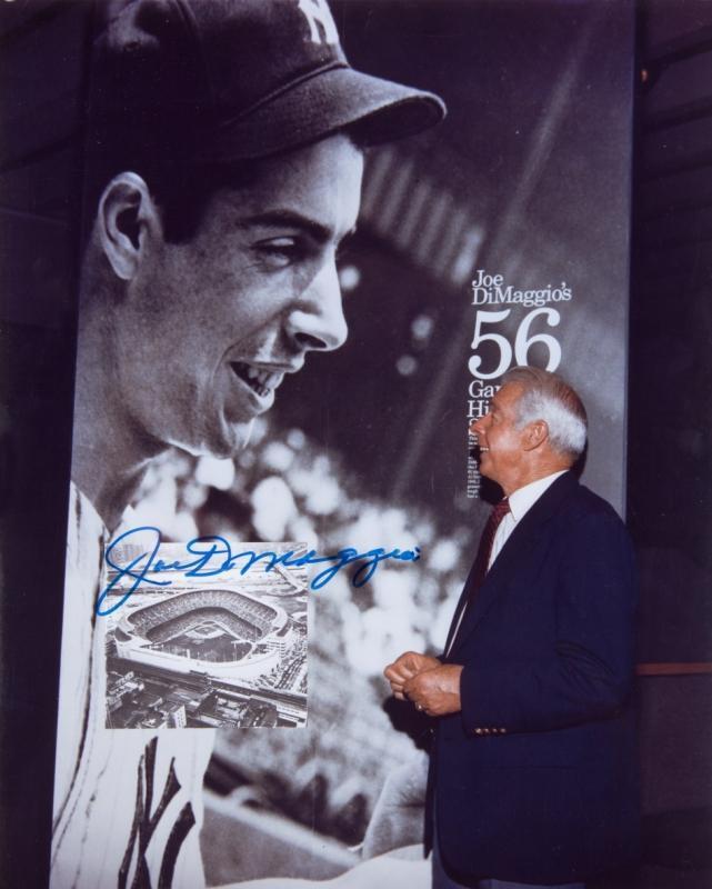 JOE DIMAGGIO Signed Photo Poster paintinggraph - former US Baseball Player / Icon - preprint