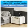 Acrylic Speaker Storage Rack Desktop Non-slip Sound Box Holder for Sonos Era 300