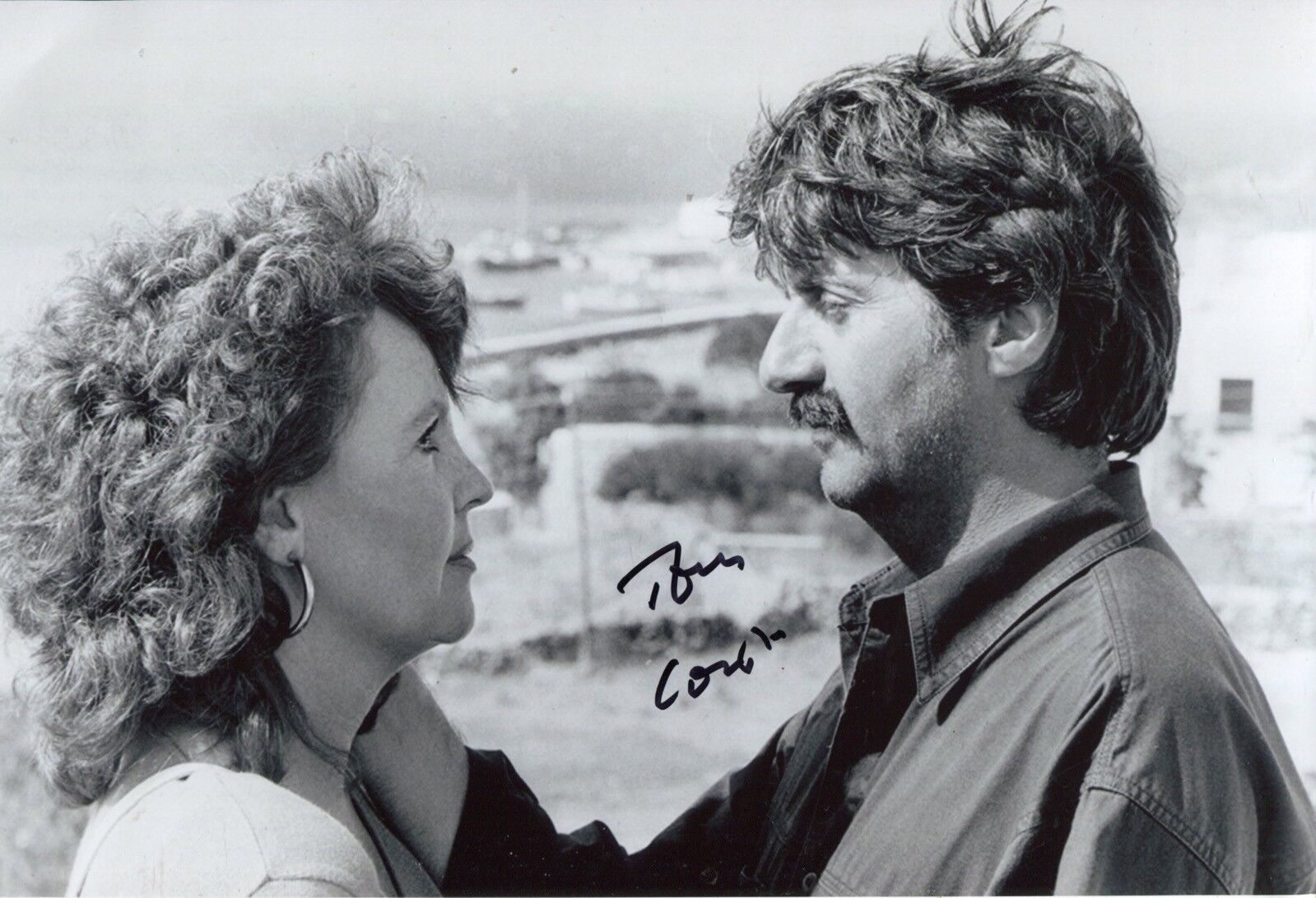 Shirley Valentine movie Photo Poster painting signed by Tom Conti - UACC DEALER