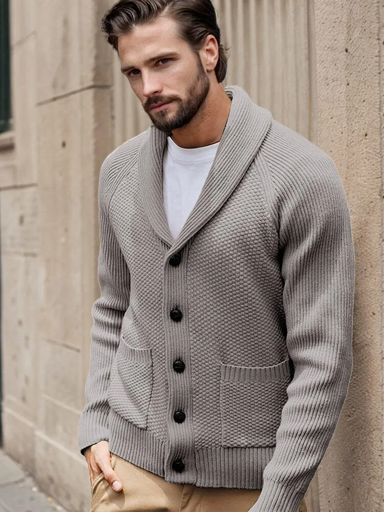Stylish Regular Fit Knit Cardigan QueenFunky