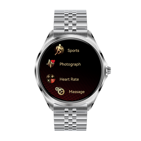 tn88 pro ultra thin smart watch silver color
