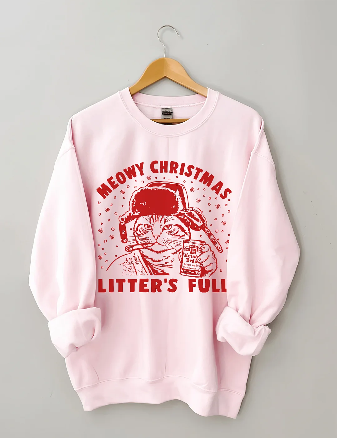 Litters Full Meowy Christmas Sweatshirt