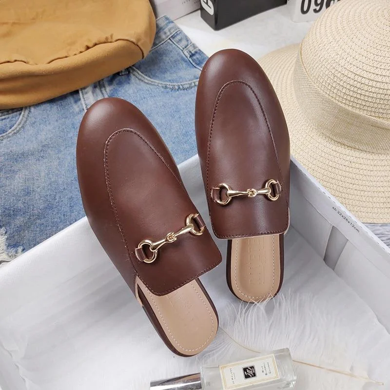 Letclo™ 2021 Outdoorshoes Woman Mules Platform Slippers letclo Letclo