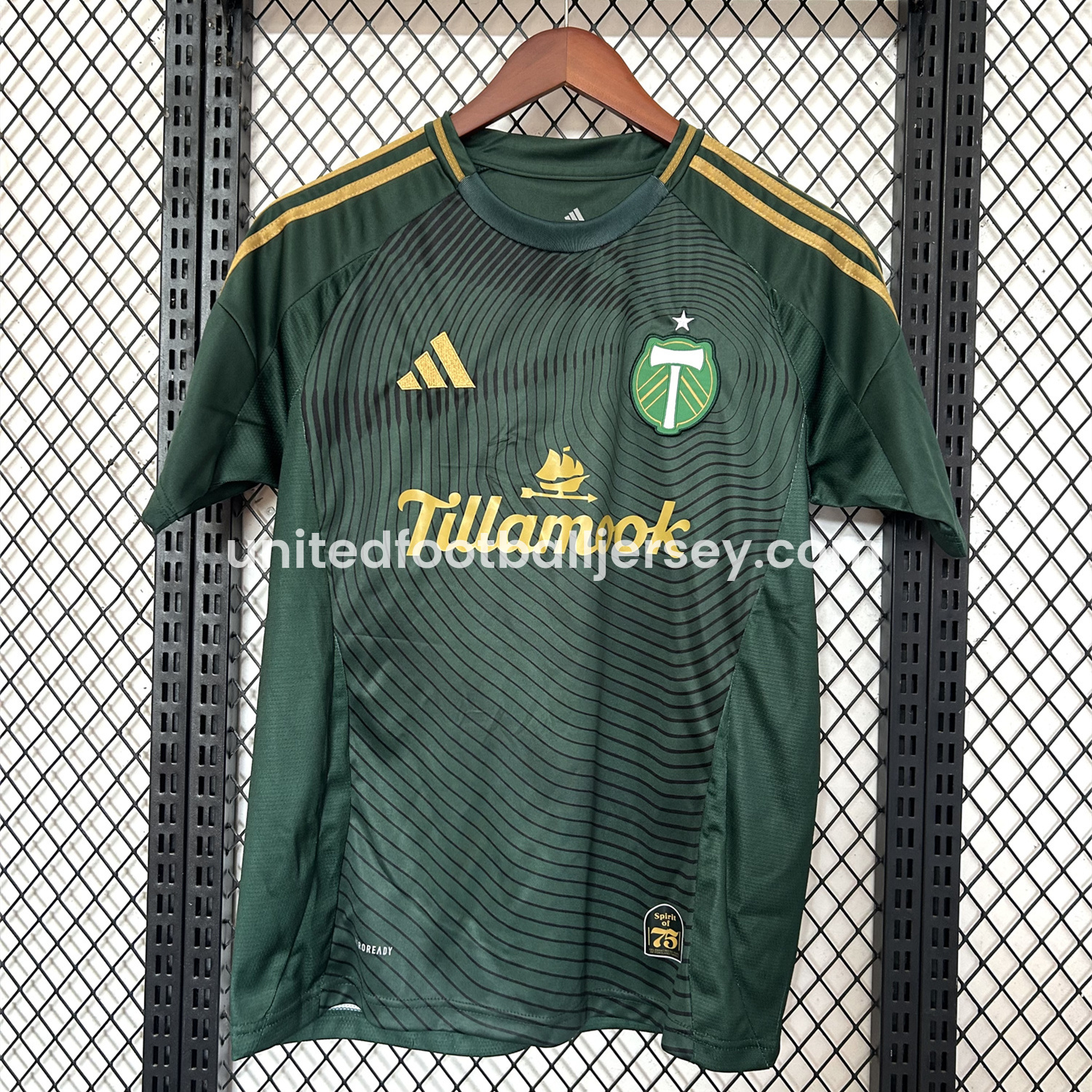 Portland Timbers 2025-26 Home Jersey - Fans Version