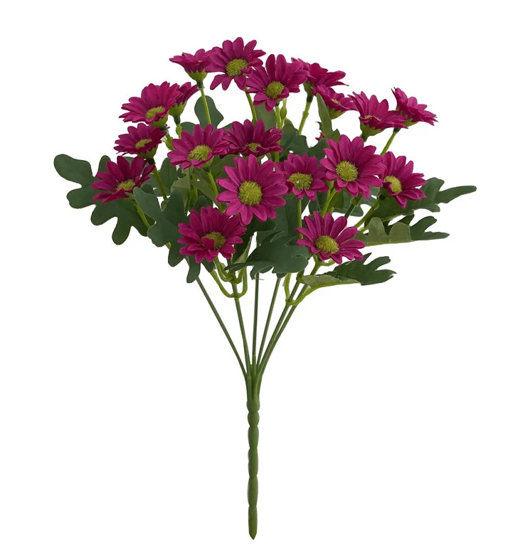 💥ON SALE💥- Artificial Outdoor Sunset Mums Flowers - UV resistant, Waterproof, Windproof