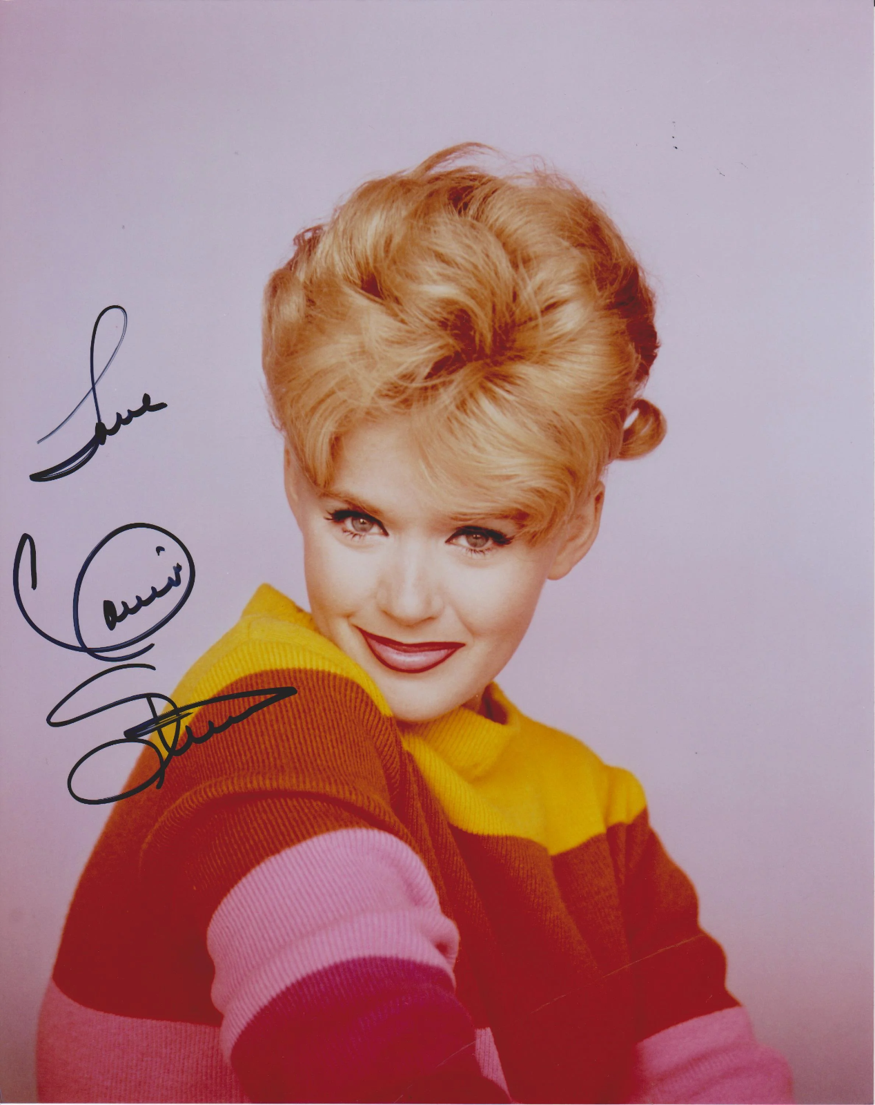 Connie Stevens Original Autographed 8X10 Photo Poster painting #18 signed at Hollywood Show