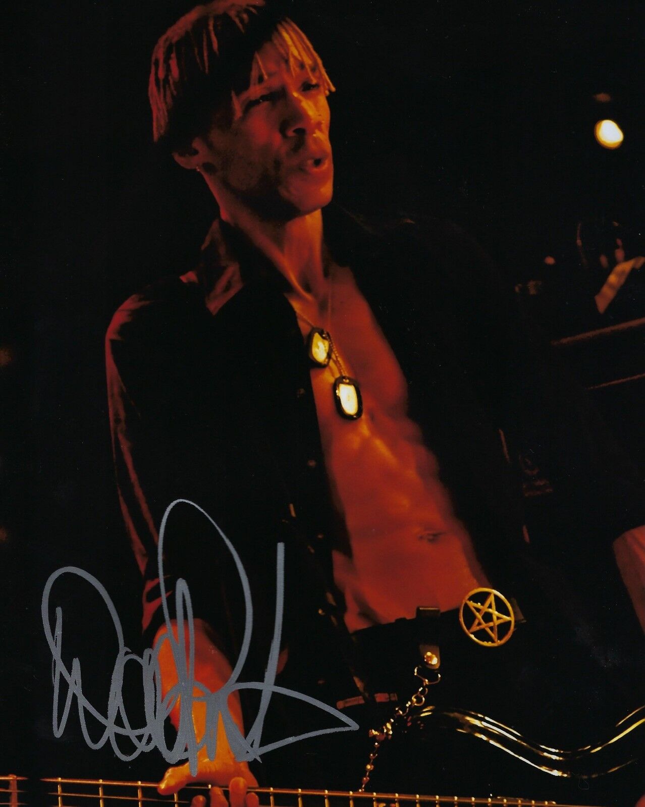 GFA Dug King's X * DOUG PINNICK * Signed Autograph 8x10 Photo Poster painting PROOF D6 COA