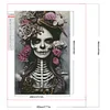 Skeleton Girl - Round AB Drills Diamond Painting(65*45cm)